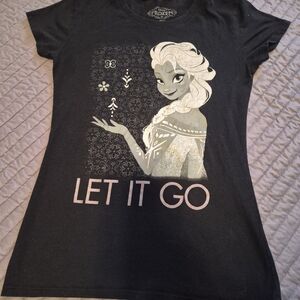 Disney Black and White Frozen Tee